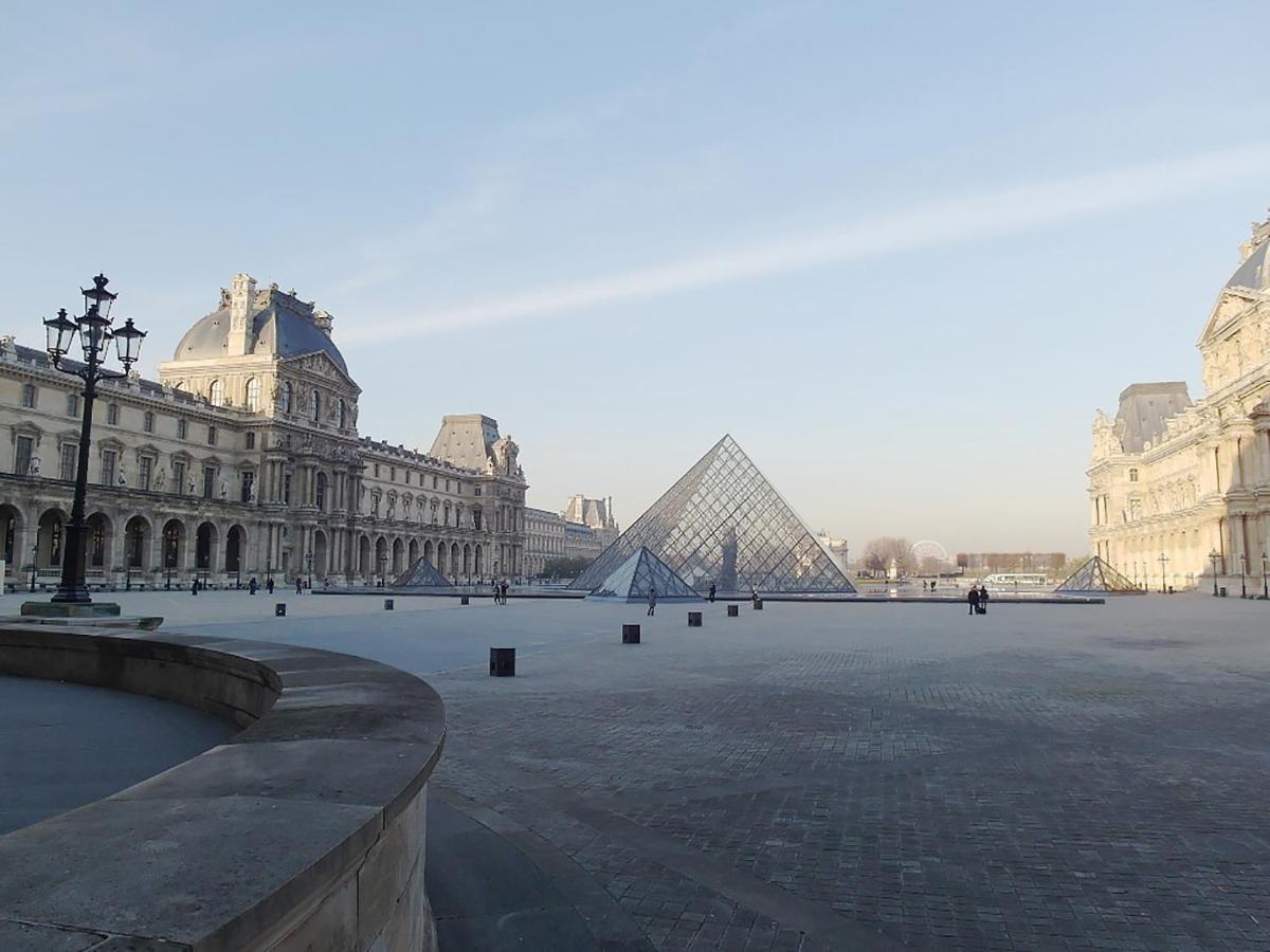 Chambre D Hote : Louvre Elegant Apt Suite Paříž Exteriér fotografie